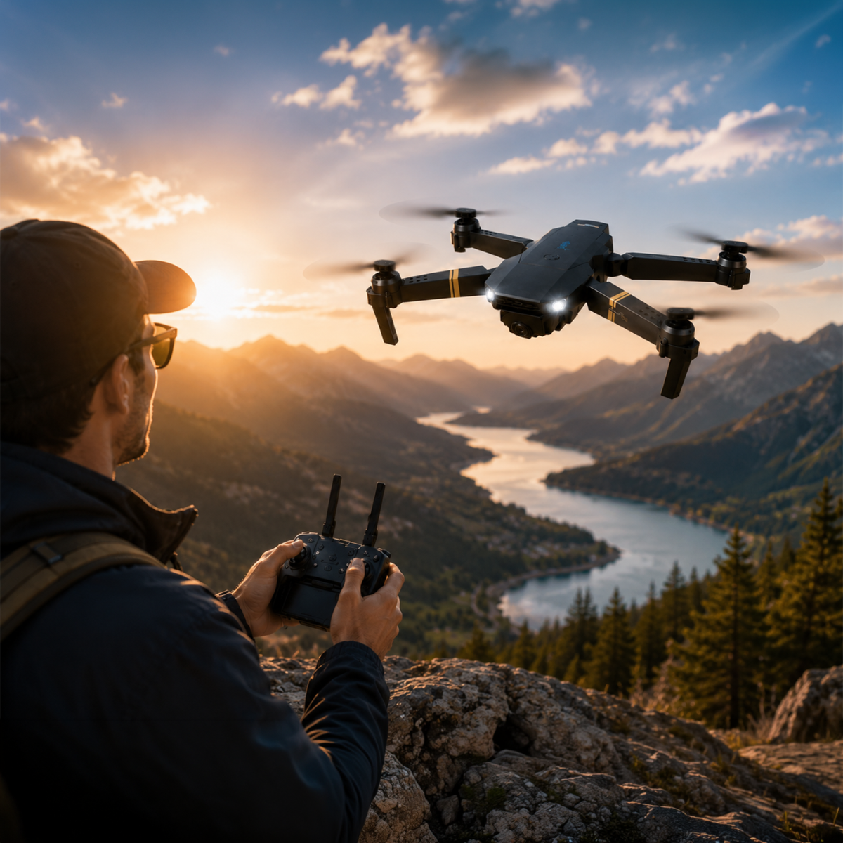 Dron 998 PRO Cámara